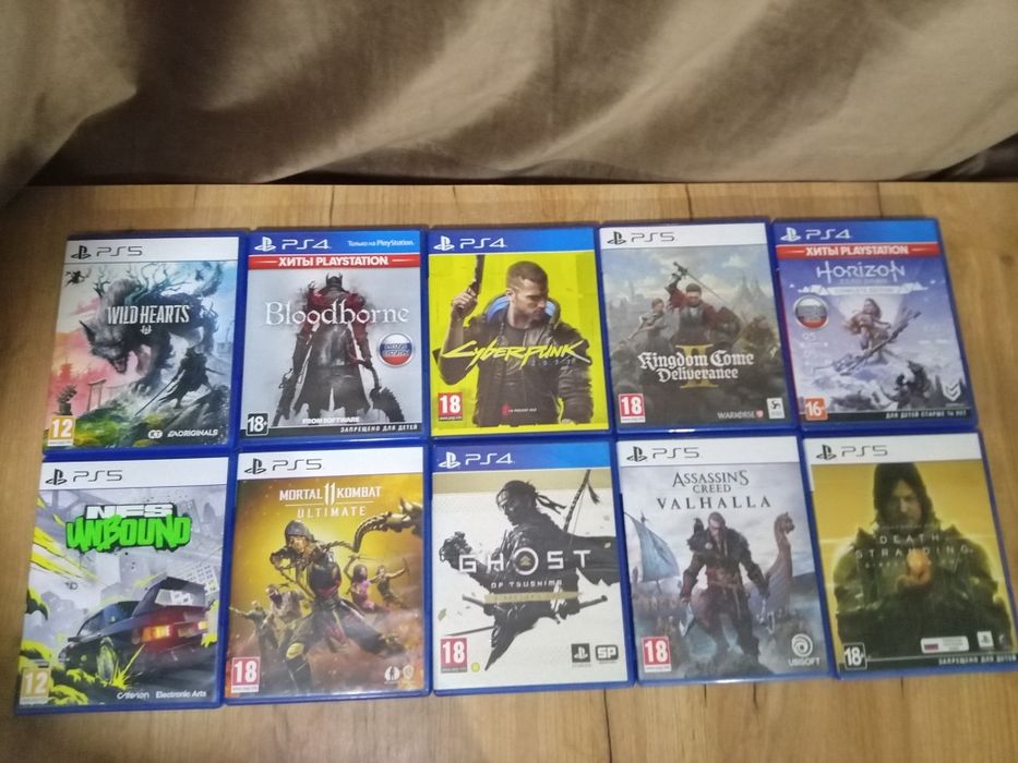 Продам PS5 с играми