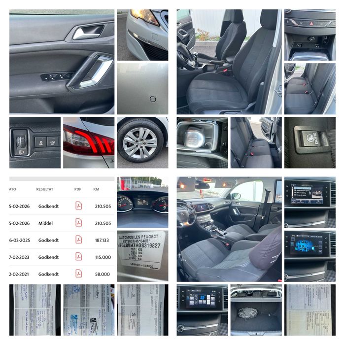 Peugeot 308*unic proprietar Ro*1.6 diesel*af.2017/luna 02*contract+fiscal pe loc !