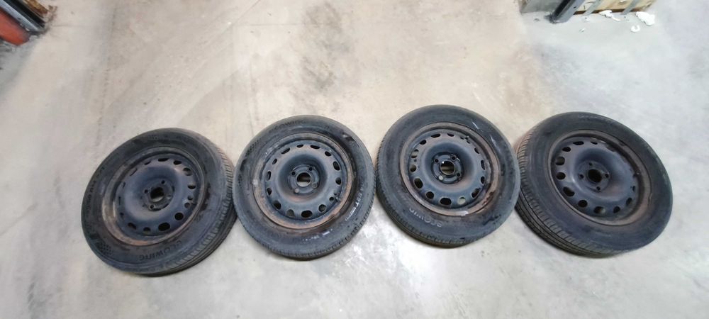 Стоманени джанти с гуми за Opel Corsa 14" 4x100