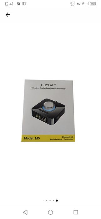 Adaptor Bluetooth 5 in 1, cu telecomanda, 400mAh, microSD, intrare ste