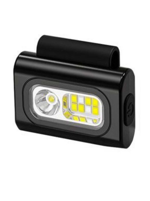 Налобный и нагрудный фонарь с магнитом, двойной свет и 6 режимов света