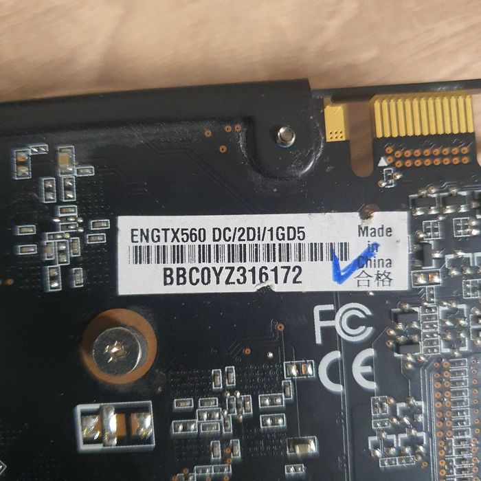 Placa video ASUS nVidia GeForce GTX560 1GD5