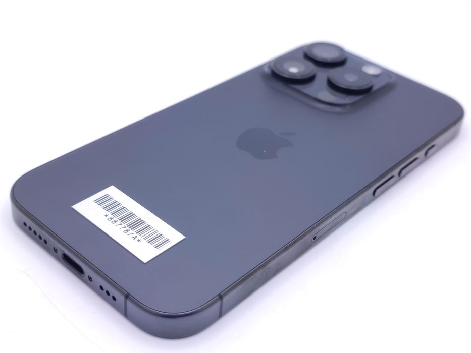 Apple iPhone 15 Pro 256GB Black Titanium, Garantie 24 luni | #D88778
