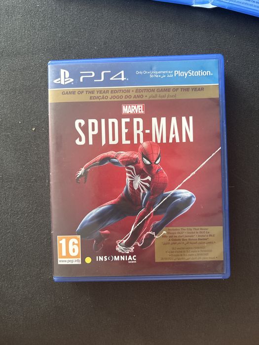 Joc ps4  spiderman game of the year edition