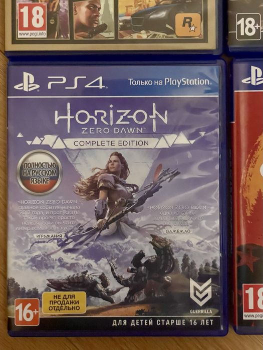 Игры для PS4 / PS5 (оригинальные диски)