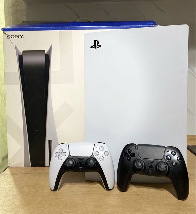 Playstation 5 с дисководом плейстейшен5 ps5 пс5+60игр