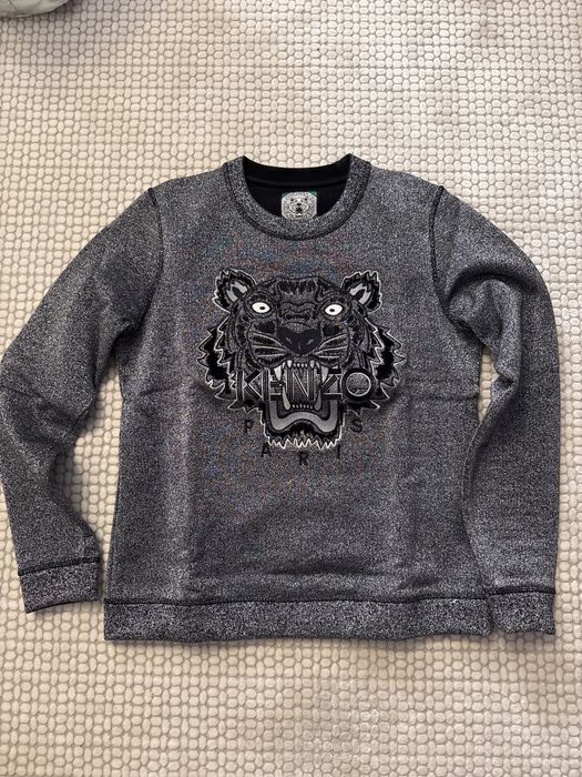 Сребрист суитшърт Kenzo