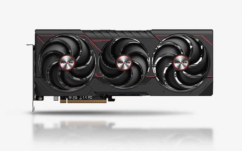 ; Видеокарта SAPPHIRE Pulse AMD RADEON RX9070XT 16Gb black