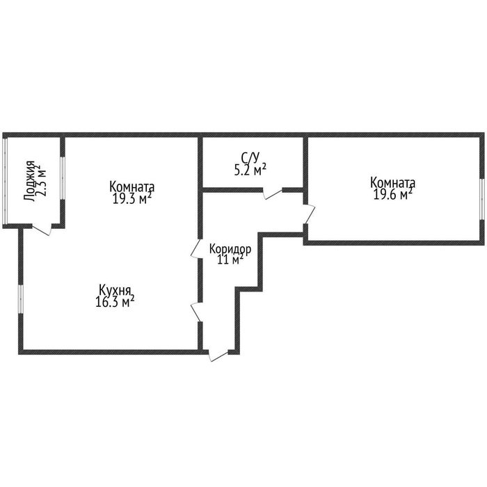 Продам 2 комнатную квартиру