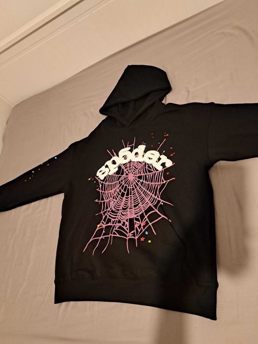 Vand hanorac spider, black and purple