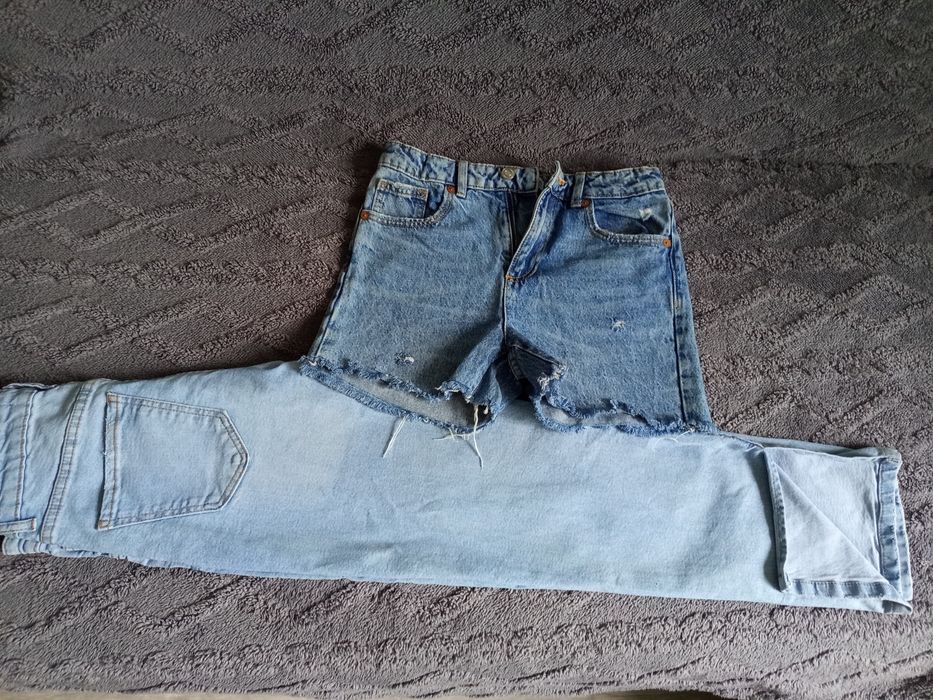 Шорты+джинсы ZARA