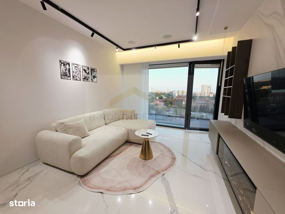 Brand-New 2-Room Luxury Apartment | One Floreasca Towers, Herăstrău |