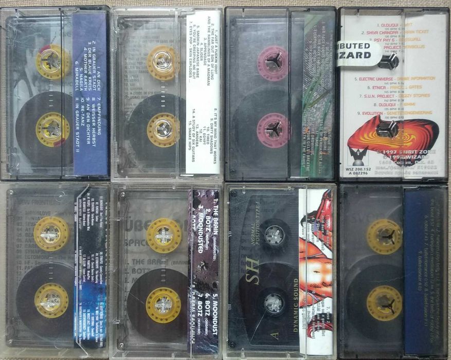 Аудио касети с електронна музика