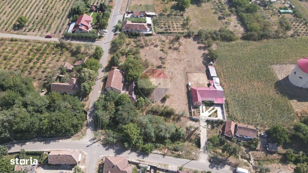 Teren intravilan 896 mp pentru casa in Siria la Soseaua spre Cetate