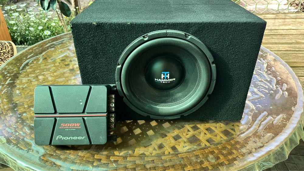 Сабвуфер HAMMER TECH va Pioneer Usilitel