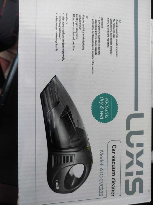 Aspirator de mana pentru masina Luxis - NOU