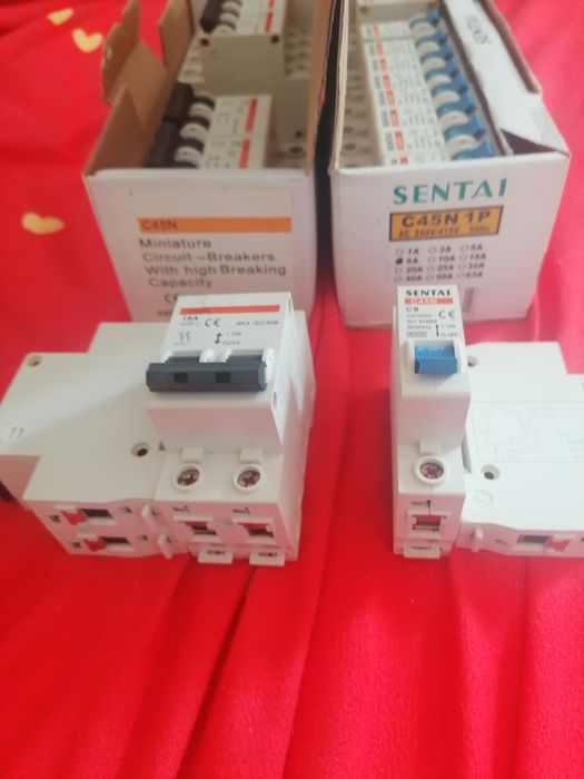 Sigurante fusibile automate NOI RCB 6 16 20 40 63 amperi, 6 Ron solar