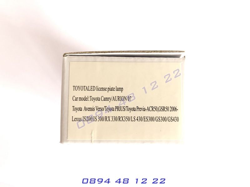 LED Плафони Mitsubishi Toyota Lexus Заден Номер Осветление Диодни ЛЕД