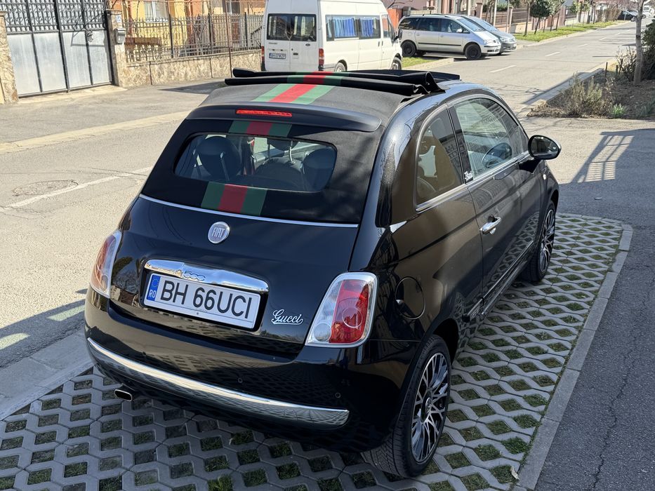 Fiat 500C editie limitata Gucci Cabrio/Decapotabila