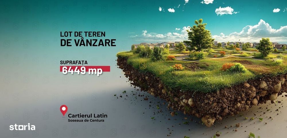 Teren pentru dezvoltare rezidentiala / mixta – Bragadiru, Ilfov
