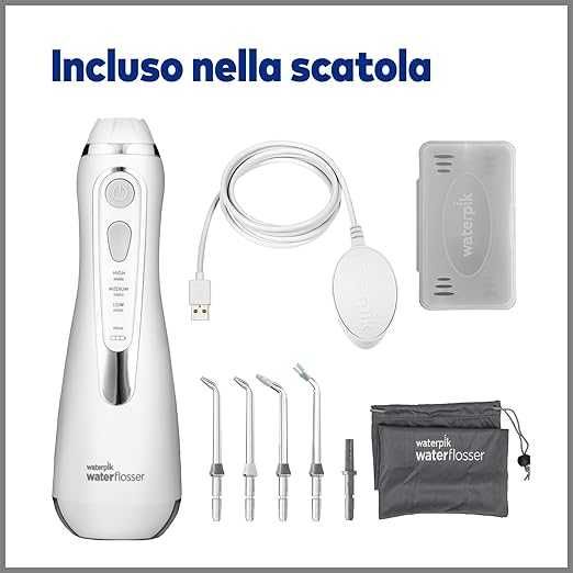 Зъбен душ Waterpik Professional WP-580, Преносим иригатор с 4 глави