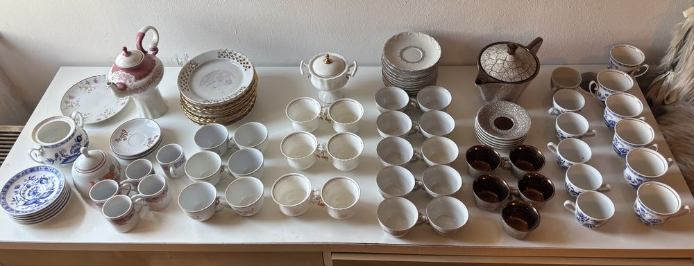 Set de masa din portelan luxos - ideal pentru ocazii speciale