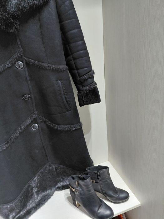 Дубленка мокрый кожы из украиный