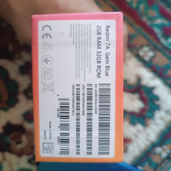 Redmi 7A ishlatgan odam baraka topadi
