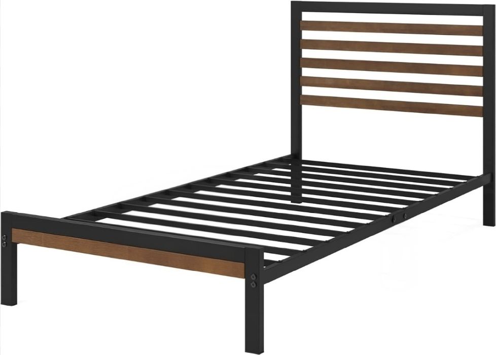 Односпальная кровать SILVA, 90×200, матрас, Kravat, bir kishili loft