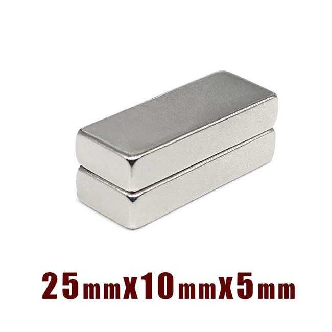 Неодимов магнит 25x10x5mm N52, magnit, neodimov, магнити, magnet