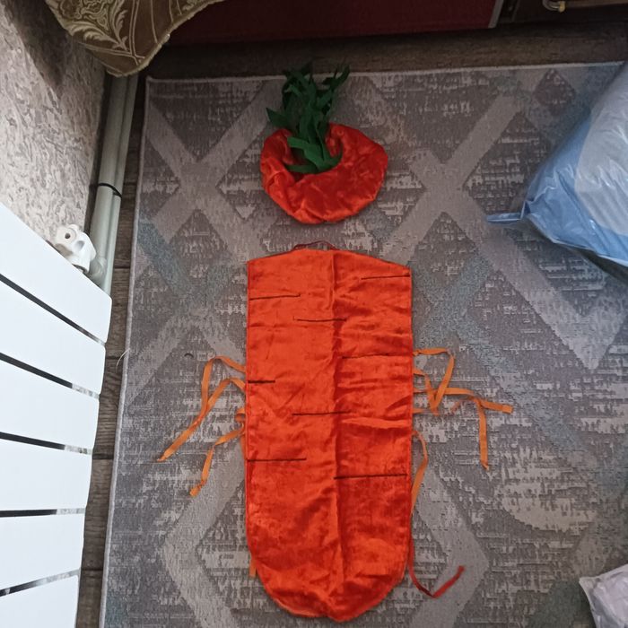Костюм морковки для детей
