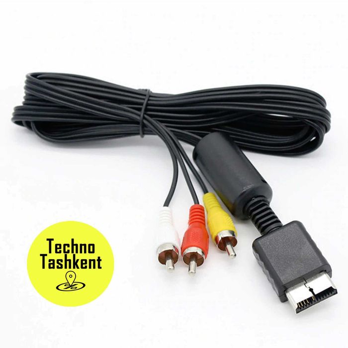 AV кабель для playstation 2 (ps2 кабель) (Dostavka Bor)