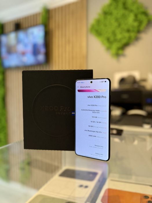 **ATS GSM**Vivo X200 Pro 512GB/16 gb ram / Fact+Gar 12 luni