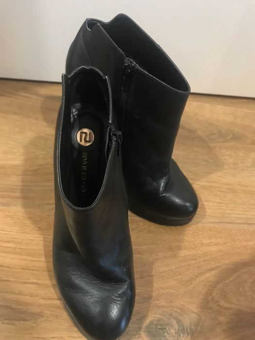 Botine River Island, piele naturala, marime 38-39