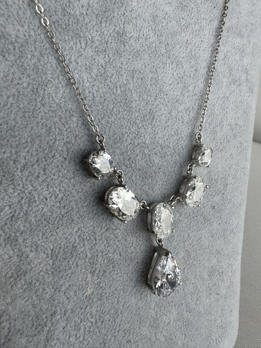 Colier din argint si swarovski