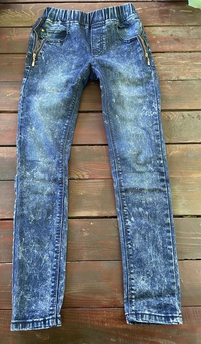 Дънки с ластик за момиче