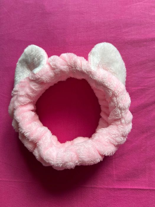 Детска лента за глава с уши на котка. Нова.