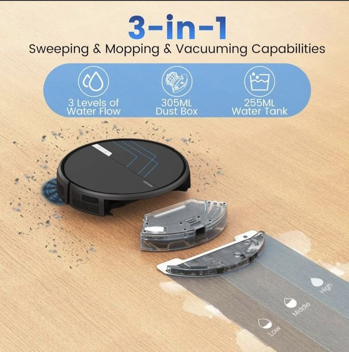 Aspirator Robot Airrobo P30, 3 In 1   E-Amanet