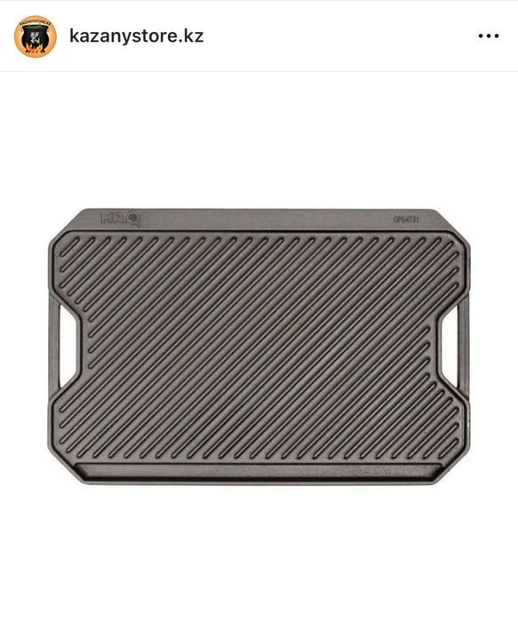 Противень гриль решетки чугунная