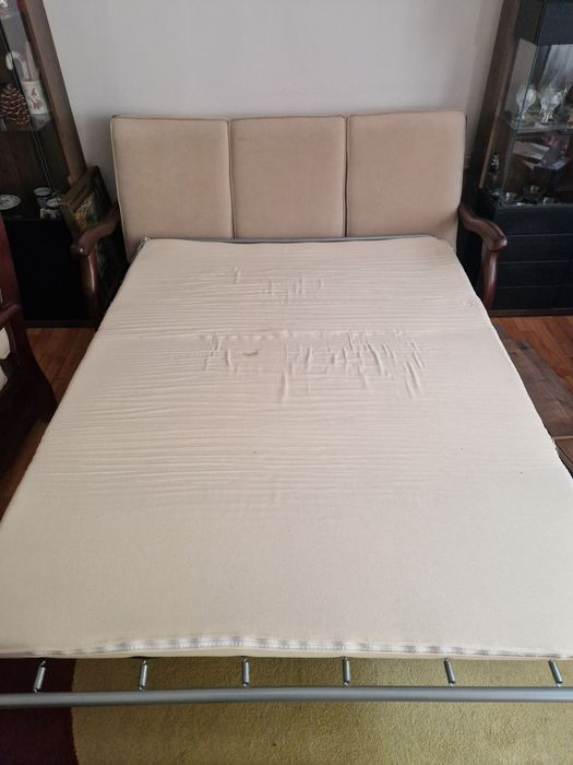 Vand set canapea extensibila fotoliu si balansoar Roma stare impecabil