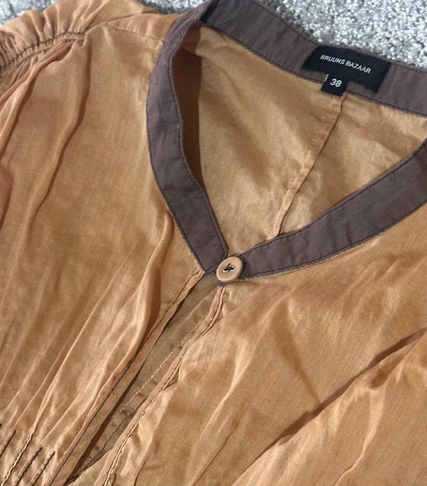 Bruuns Bazaar памучна миди рокля S