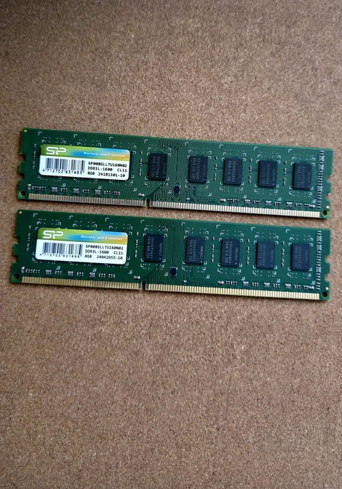 Memorie RAM Desktop (Kit 16GB) și Laptop (4GB) DDR3L 1600MHz – Testate