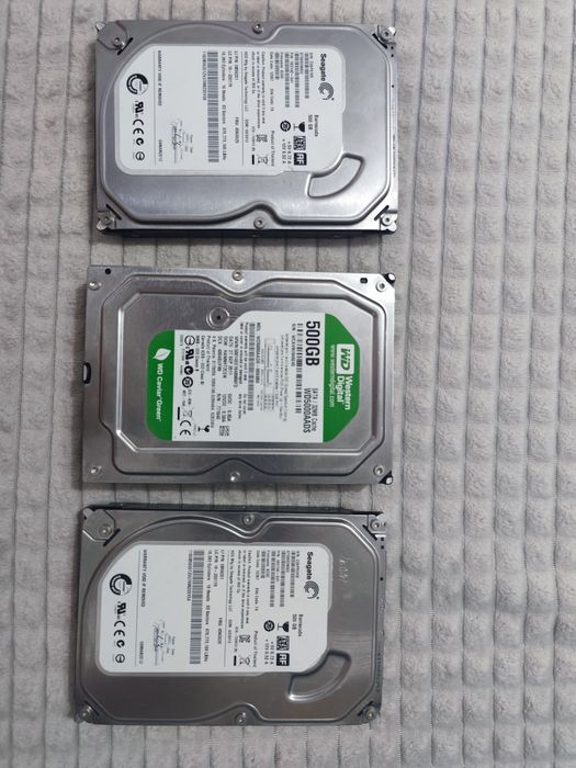 Pachet HDD WD Green + SEAGATE Barracuda