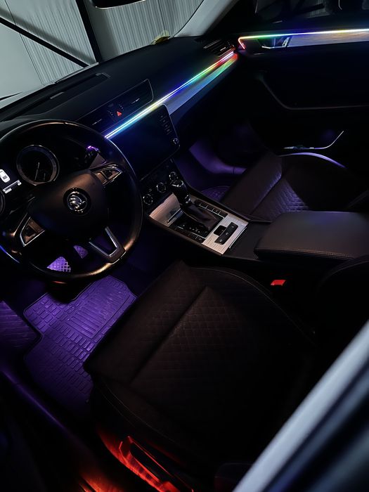 Lumini ambientale auto stelute plafon