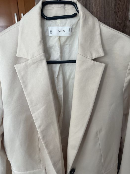 Сако/ блейзър Mango бежаво