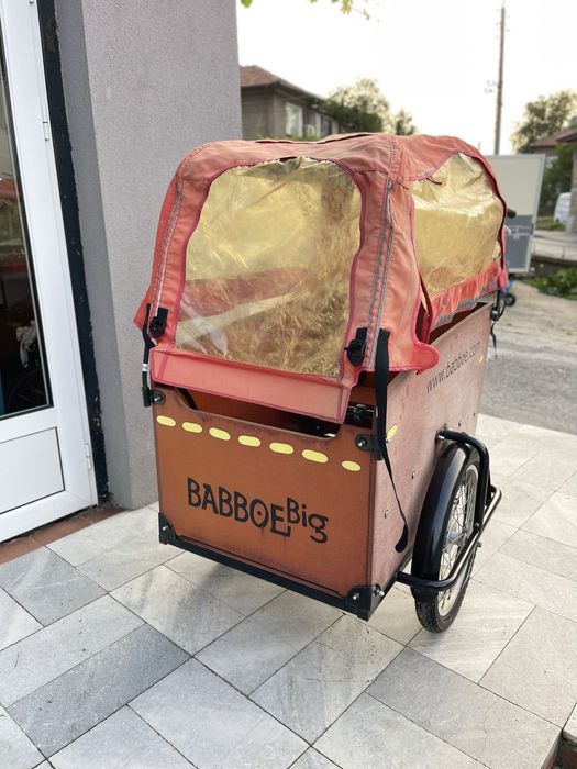 Рикша | Нидерландски Карго-Товарен Велосипед | Рикша BABBOE Big NL