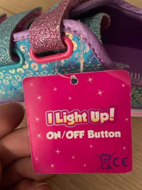 Детски светещи маратонки/обувки - Skechers 33 номер