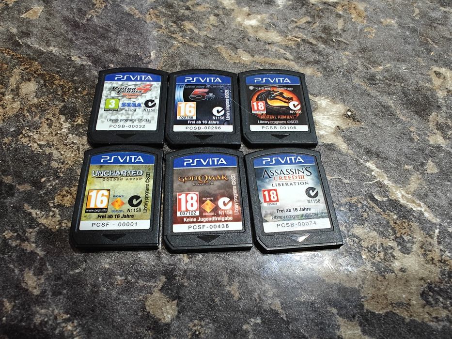 Игры на PS4/PS5, Playstation Vita