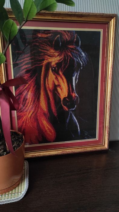 Картина  вышивка крестом