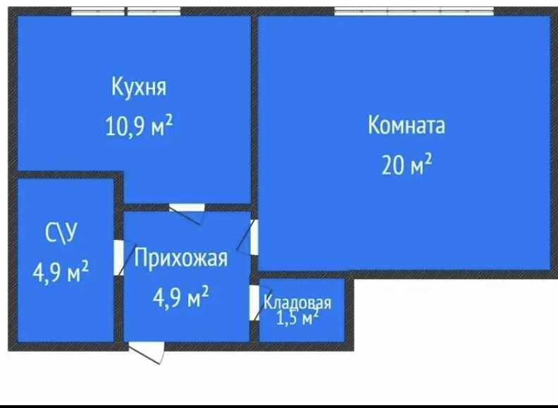 Продажа 1-комнатной квартиры